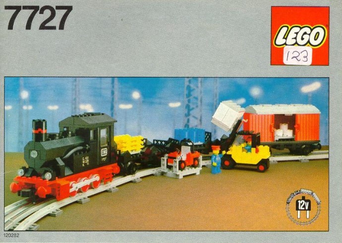 Lego 7727 Freight Steam Train Set